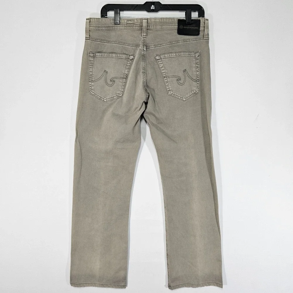 AG Adriano Goldschmied The Protege Straight leg Pants Gray‎ Size 31x34